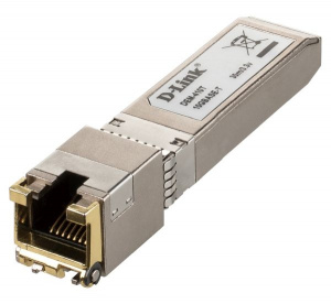 Модуль SFP+,10Гбит/c, RJ-45,  до 30 м, DL-410T/A1A, D-Link