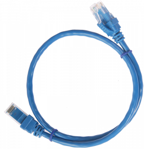 Патч-корд UTP RJ-45 Cat.5e 3м синий ITK