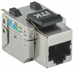 Вставка Keystone RJ-45 Cat.5e экран ITK