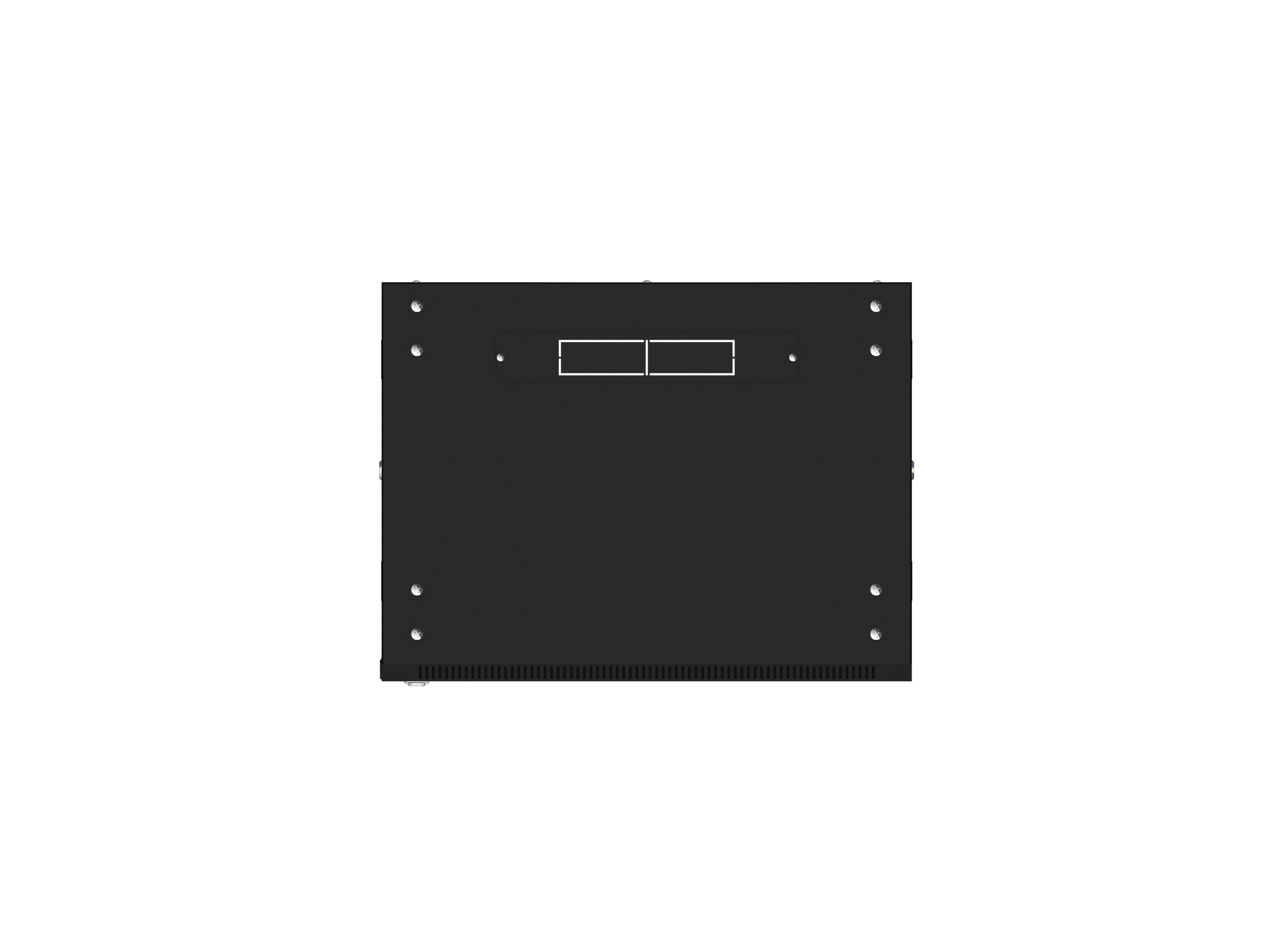 Шкаф настенный  6U Г450 стекло чёрный TERACOM PRO EKF