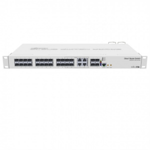 Коммутатор упр. Mikrotik CRS328-4C-20S-4S+RM