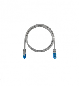 Патч-корд UTP RJ-45 Cat.6 1,5м серый LSZH Nikomax