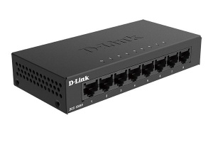 Коммутатор 8x100/1000T metal case DGS-1008D D-Link