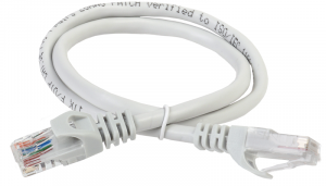 Патч-корд UTP RJ-45 Cat.6 0,5м серый ITK