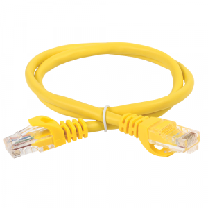 Патч-корд UTP RJ-45 Cat.5e 3м желтый ITK