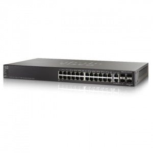 Коммутатор упр. 24x100/1000T + 4xSFP+ SG500X-24 Cisco