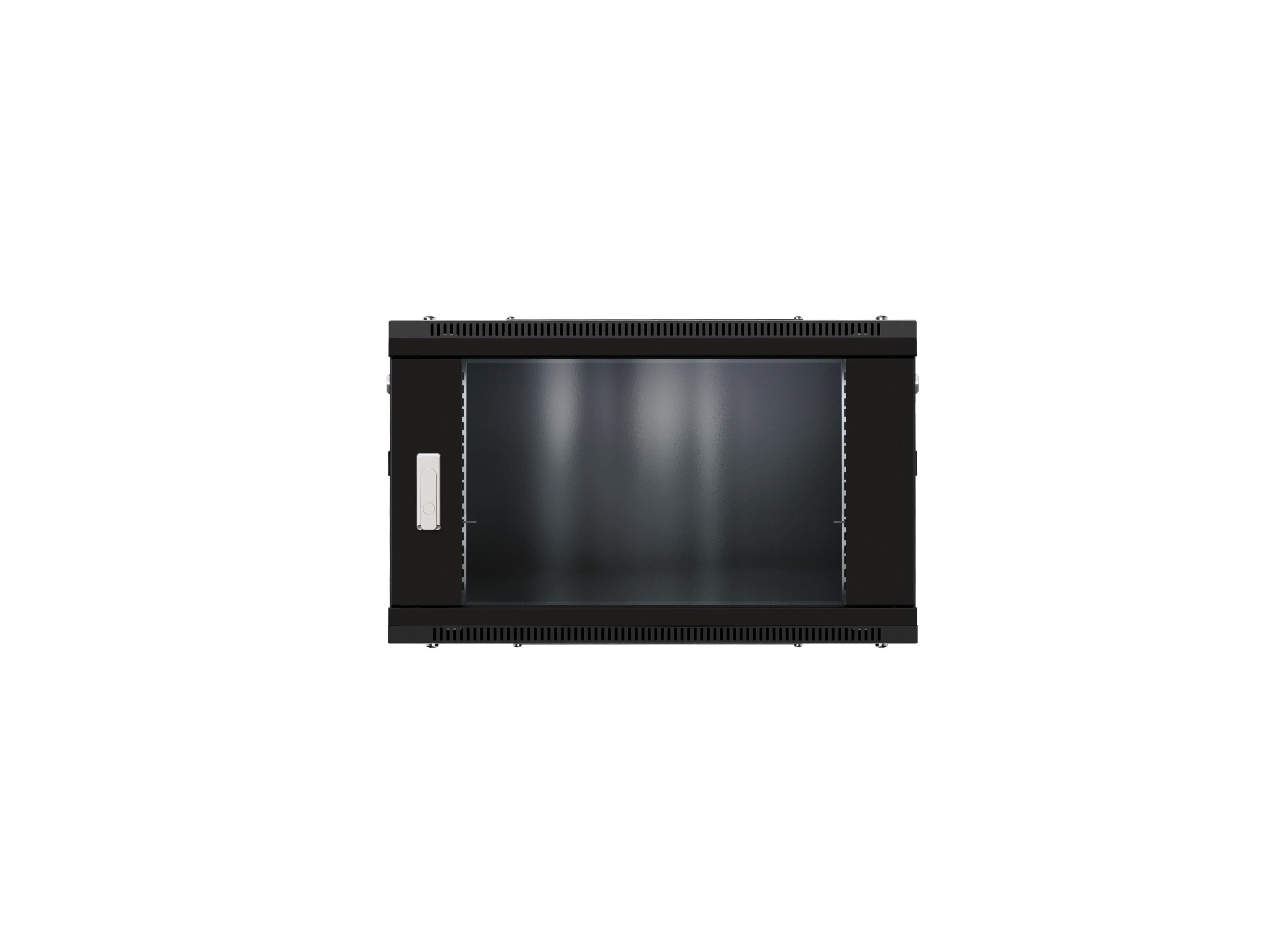 Шкаф настенный  6U Г450 стекло чёрный TERACOM PRO EKF