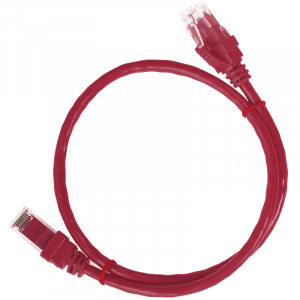 Патч-корд UTP RJ-45 Cat.5e 3м красный ITK
