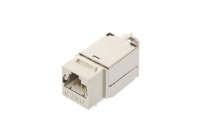 Вставка Keystone RJ-45 Cat.6 экран самозажимная Nikomax
