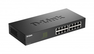 Коммутатор неуправляемы 16*10/100_RJ45 D-Link