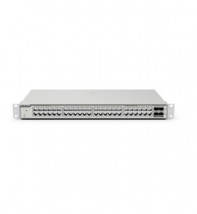 Коммутатор L2+ 48*1Гб/c + 4*SFP, металлический корпус, крепления в стойку, статическая маршрутизация