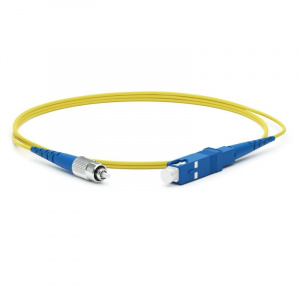 Патч-корд SM FC/UPC-SC/UPC LSZH 1 м Hyperline