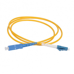 Патч-корд оптический SM, 9/125 (OS2), LC/UPC-SC/UPC,(simplex),3м ITK 