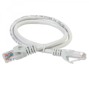 Патч-корд UTP RJ-45 Cat.5e 0,5м серый LSZH ITK