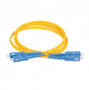 Патч-корд оптический SC/UPC-SC/UPC, Duplex, SM, 9*125, d=3.0, L= 1м ITK