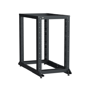 Стойка монтажная 42U двухрамная 600-1000 черная ITK