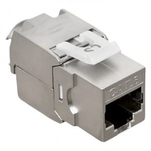 Вставка Keystone RJ-45 Cat.6 экран самозажимная EKF