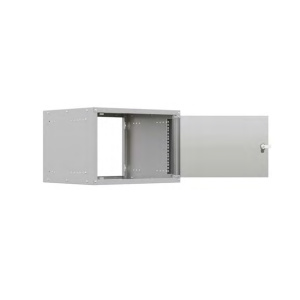 Шкаф настенный  9U Г450 стекло серый LIME NTSS