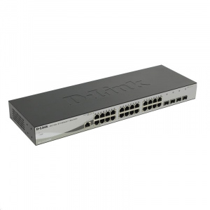 Коммутатор упр. 24 1000MBPS SFP порта + 4 10G D-Link