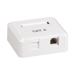 Розетка инф. 2*RJ-45 cat.6 ITK