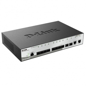 Коммутатор упр. 10xSFP 2x100/1000T DGS-1210-12TS/ME D-Link
