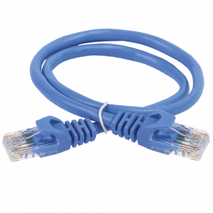 Патч-корд UTP RJ-45 Cat.5e 1,5м синий ITK