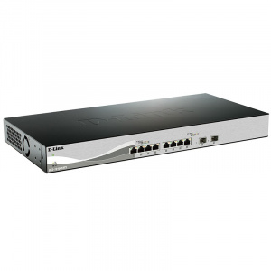 Коммутатор упр. 8x10GbBase-T 2xSFP+ DXS-1210-10TS D-link