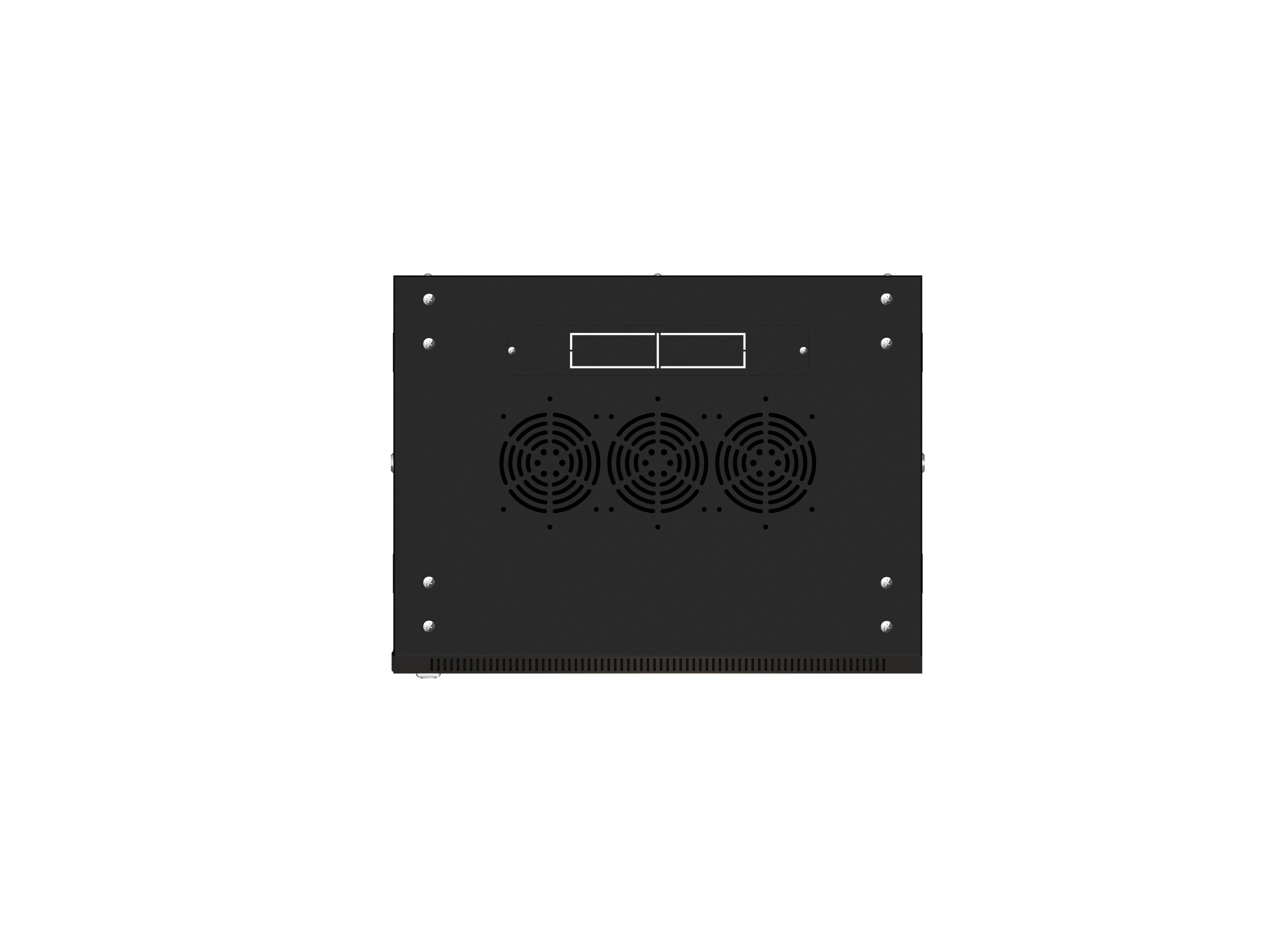 Шкаф настенный  6U Г450 стекло чёрный TERACOM PRO EKF