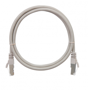 Патч-корд FTP RJ-45 Cat.6 2м серый Nikomax
