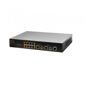 Коммутатор упр. L2+,  8x10/100TX, 2x10/1000T/SFP, QSW-2800-10T-AC, Qtech