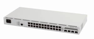 Коммутатор упр. L3,  24x10/100/1000BASE-T (PoE/PoE+ ), 10GBASE-R (SFP+)/1000BASE-X (SFP), MES2324P, 