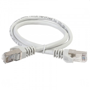 Патч-корд FTP RJ-45 Cat.5e 0,5м серый ITK