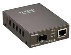 Медиаконвертер RJ-45 10/100/1000 Мбит/с (автоопределение) - 1xSFP DMC-G01LC D-Link