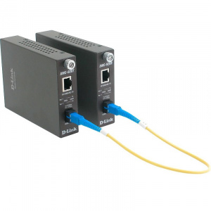 Медиаконвертер RJ-45 100 Мбит/c - 1xSC WDM SM Tx:1310 Rx:1550 (до 20 км) DMC-920R D-link