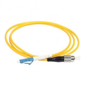 Патч-корд оптический SM, 9/125 (OS2), FC/UPC-LC/UPC,(simplex),1м ITK 