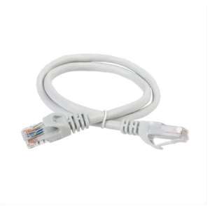 Патч-корд UTP RJ-45 Cat.5e 7м серый LSZH ITK