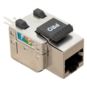 Вставка Keystone RJ-45 Cat.5e экран EKF