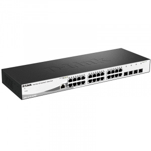 Коммутатор упр. 24x10/100/1000T, 4xSFP, DGS-1210-28/ME/B1A D-Link