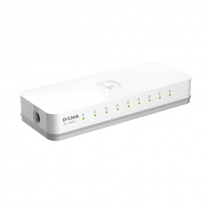 Коммутатор неуправляемый 8*10/100_RJ45 D-Link