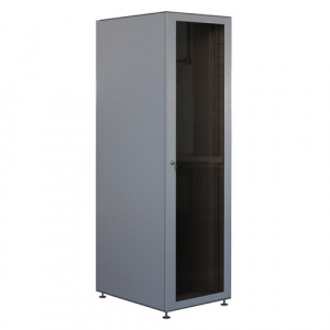 Шкаф напольный 42U Ш600*Г800 стекл. дверь, ECO МиК