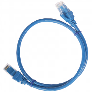 Патч-корд UTP RJ-45 Cat.5e 1м синий ITK
