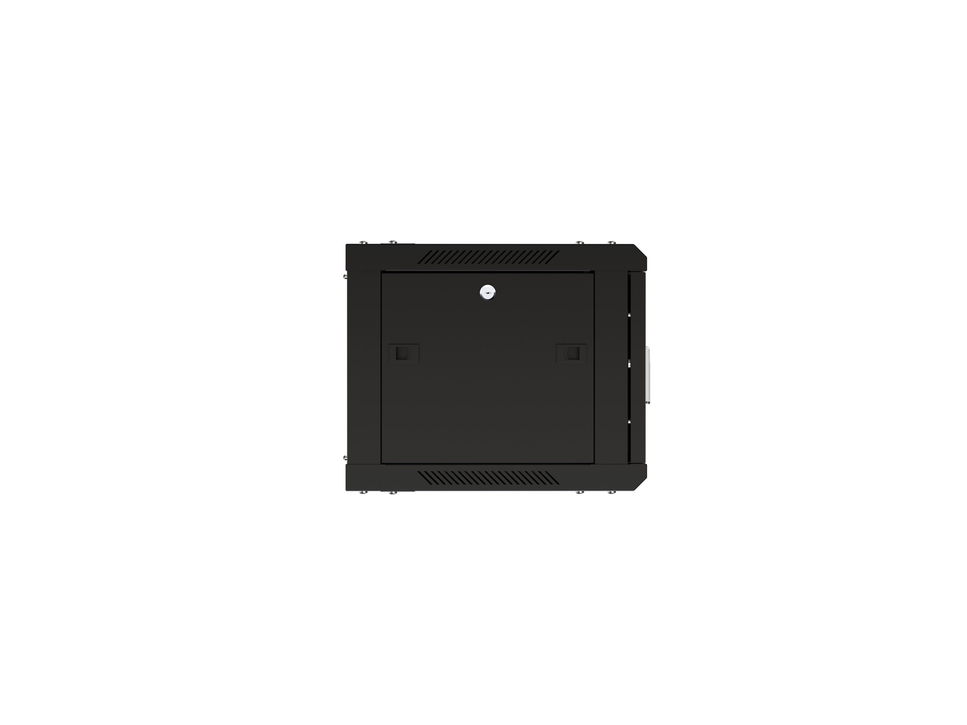 Шкаф настенный  6U Г450 стекло чёрный TERACOM PRO EKF