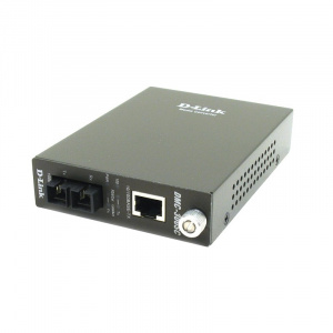 Медиаконвертер RJ-45 100 Мбит/с - 2xSC ММ 850 нм (до 2 км) DMC-300SC D-Link