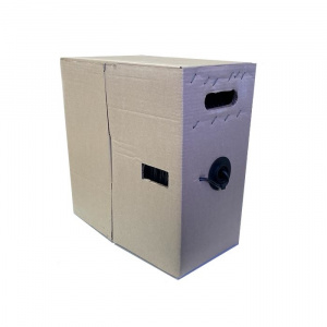 Кабель UTP  4 пары Cat.5е внешний  24AWG 305 м чёрный ТКЗ