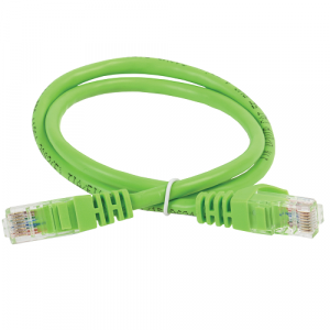 Патч-корд UTP RJ-45 Cat.5e 1м зеленый ITK
