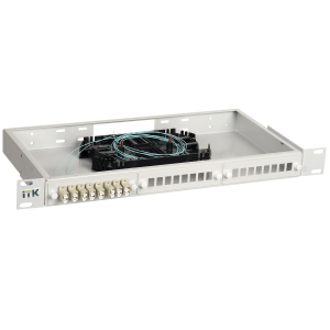 Кросс укомплектованный 1U LC (duplex) 8шт; (OM4) ITK