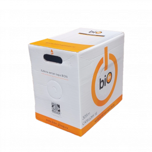 Кабель UTP 4 пары Cat.5e внешний 305 м черный Bion