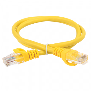 Патч-корд UTP RJ-45 Cat.5e 1,5м желтый ITK